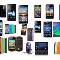 Gemengde partij smartphones van het merk