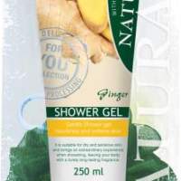 Beauty care set scrub & shower gel & shower sponge, 3-piece