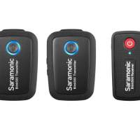 Saramonic Blink500 B2 drahtloses Mikrofonsystem (TX+TX+RX) für Kamera Smartphone Tablet