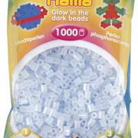 HAMA beads light blue 1000 pieces, 1 bag