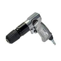 Pneumatic drill with right/left rotation, 10 mm