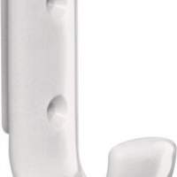 Coat hook 477.90.060 99 PA height 75mm width 24mm pure white