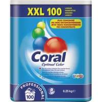 Coral detergent Optimal Color 100 washes 6.25kg