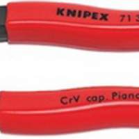 Mini bolt cutter L.200mm for piano wire KNIPEX with recess