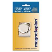 magnetoplan magnetic clip 16669 50mm silver