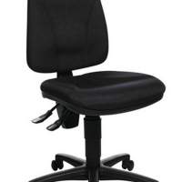 Bürodrehstuhl schwarz Lehnen-H.520mm Sitzfläche B450xT440mm o.Armlehnen
