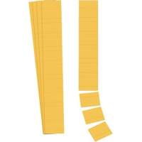 Ultradex insert card Planrecord 140702 70x32mm yellow 90 pieces/pack.