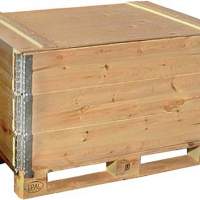 Pallet cover with 2 beams for stacking frame 800x1200mm, 5 pcs.