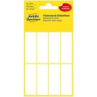 AVERY ZWECKFORM multi-purpose labels 50x19xmm white 480 pieces