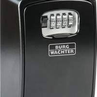 Key safe Key Safe 40 H145xW105xD55mm with protective cap, combination key, number of hooks, 1