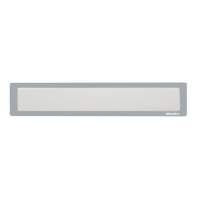 Ultradex info pocket 510609 435x60mm gray 5 pieces/pack.
