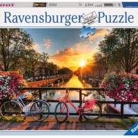 Ravensburger Puzzle Bicycles in Amsterdam 1000 pieces