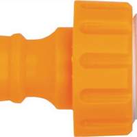 Tap connector 3/4 /1/2 inch plastic for outdoor use