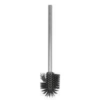WENKO toilet replacement brush with edge cleaner silicone / stainless steel 35cm Ø7, 5cm