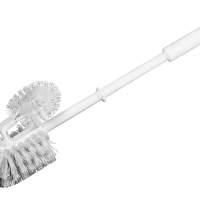 RIVAL toilet brush white with edge cleaning brush, 5 pieces