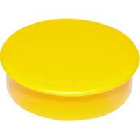 Soennecken magnet 4804 round 32mm yellow 10 pieces/pack.