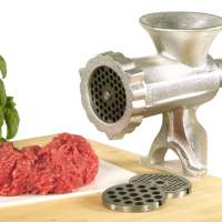 KARL KRÜGER meat grinder Sirius incl. 3 perforated discs and shortbread attachment