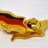 Deutschland Pin - Anstecknadel - Kragenflagge  23 x 20 mm