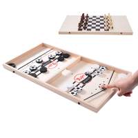 Schleuder-Brettspiel-Set, 35 x 22 x 2,5 cm