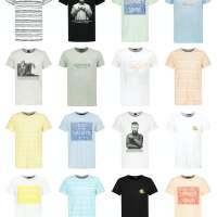 Erkek tişörtleri çeşitli markalar